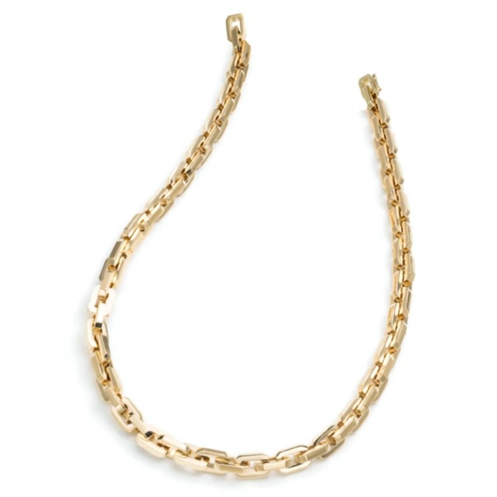 Eddie Borgo Gold Chain Link Necklace